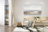 Yihui Arts Beach Scene Large Canvas Wall Art Painitng Pictures Coastal Styles with Framed for Bedroom Decor