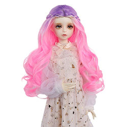 AIDOLLA 1/3 BJD Doll Wig Girls Gift Temperature Synthetic Fiber Long Straight Synthetic Hair