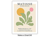 Matisse Poster Wall Art & Decor Set - 8x10 Matisse Print - Aesthetic Pictures - Abstract Art - Minimalist Wall Art - Gallery Wall Art - Mid Century Modern Wall Decor - Museum Poster - Henri Matisse