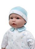 JC Toys, La Baby 16-inch Washable Soft Body Blue Play Doll - For Children 2 Years Or Older, Designed by Berenguer