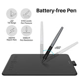 HUION Inspiroy Ink H320M Drawing Tablet 10 x 6 Inch Dual-Purpose LCD Writing Tablet, 11 Press Keys, Android Supported, Sleeve Bag Included, Ideal Use for Distance Education & Wed Conference,Black