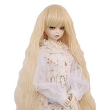 AIDOLLA 1/3 BJD Doll Wig Girls Gift Temperature Synthetic Fiber Long Curly Synthetic Hair