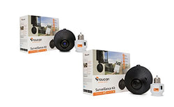 Weatherproof Outdoor Security Camera, Toucan Powered by Light Fixture, Includes Smart Socket and