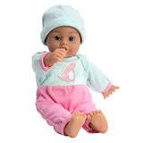 Adora Soft Baby Doll Girl, 11 inch Sweet Baby Pink Dino, Machine Washable (Amazon Exclusive) 1+