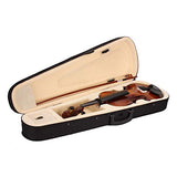4/4 Violin Set, Half Size Fiddle Kit for Kids Beginners Students with Hard Case, Bow, Rosin and Chin Rest, Starter Musical Stringed Instruments, Natural