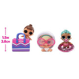 LOL Surprise Color Change Lil Sisters 3 Pack Exclusive with 5 Surprises in Each Including Outfits and Accessories for Collectible Doll Toys