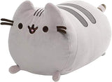 GUND Pusheen Squisheen Sitting Plush Cat, 11" & Pusheen Squisheen Plush Stuffed Kitty Log Multicolor, 11 inches