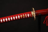 Shijian 1060 Carbon Steel Samurai Katana Swords Sharp blade Unokubitsukuri