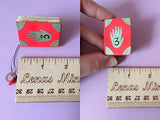 Miniature Book With Text Pages. Handmade Mystery Shack Journal for Dollhouse.