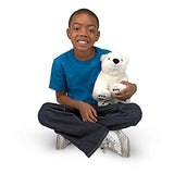 Melissa & Doug Glacier Polar Bear Stuffed Animal