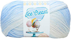 Lion Brand Yarn 923-203 Ice Cream Yarn, Blueberry
