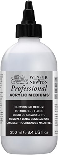 Winsor & Newton Professional Acrylic Slow Drying Medium, 250ml