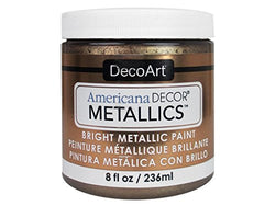DecoArt DECADMTL-36.8 Ameri Deco Mtlc 8oz Ant Bronze Americana Decor Metallics 8oz Antbronze