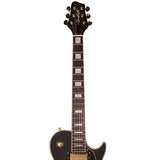Sawtooth Heritage Series Maple Top Electric Guitar with Gig Bag & Accessories, Satin Black
