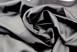 RayLineDo 3 Yard BLACK Color SILKY SATIN FABRIC DRESSMAKING WEDDING