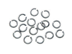 Darice 135 Piece Chain Maille Aluminum Jump Rings, 10mm, Black