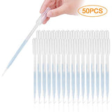 moveland 5 ml Plastic Transfer Pipettes, Disposable Graduated Dropper for Lab - 50 PCS