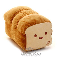 BREAD 6", 10", 15" Plush Pillow Cushion Doll Toy Gift Home Bed Room Interior Decoration Girl