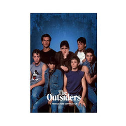 The Outsiders Classic Movie Canvas Poster Wall Art Decor Print Picture Paintings for Living Room Bedroom Decoration 16×24inch(40×60cm) Unframe-style1