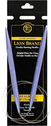 Lion Brand Yarn 400-5-1305 Circular Knitting Needles, 29-Inch, Size 13, 9mm, Purple