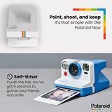 Polaroid Now i-Type Camera - Black + Polaroid Color i-Type Film (8 Sheets) + Black Album - All Inclusive Bundle