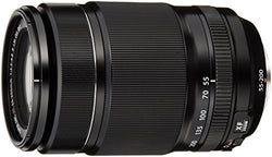 Fujifilm XF 55-200mm F3.5-4.8 Zoom Lens + Tiffen 62mm UV Protector + Bower Medium Lens Pouch 6-Inch + Focus Lens Cleaning Pen + Kit