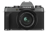 Fujifilm X-T200 Mirrorless Digital Camera w/XC15-45mm Kit - Dark Silver