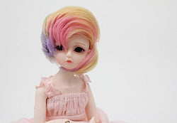 (22~24cm) 1/3 BJD Doll MSD Fur Wig Dollfie Mixed & Gradients Color / 007-A(FEB113)