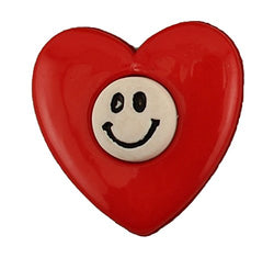 SMILEY HEART- 100 BUTTONS