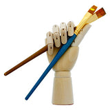 US Art Supply Artist Drawing Hand Manikin Articulated Wooden Mannequin (Choose Size & Hand Type
