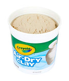 Crayola Air-Dry Clay, White, 5 Pound Resealable Bucket Natural Clay for Kids, No Baking, Dries Hard, Easy to Paint, A Smoother, Simpler, Less-Sticky Alternative to Traditional Ceramics