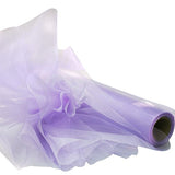 RayLineDo 50cm X 50M Organza Roll Soft Sash Fabric Wedding Chair Cover Bows Table Runner for