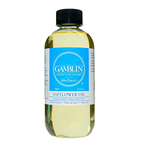Gamblin Safflower Oil 8.5 oz Bottle