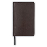 Samsill 22350 Antique Classic Size Writing Notebook, Hardbound Cover, 5.25 Inch x 8.25 Inch, 100 Vintage Look Ruled Sheets (200 Pages), Dark Brown (Diary, Journal)