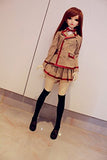 Kuafu 1/3 BJD/SD Doll Clothes Lovely Girl's Dress School Uniforms Suit