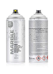 Montana Cans MXE-M9100 Montana Effect 400 ml Marble Color, White Spray Paint,