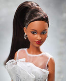 Barbie Collector: 60th Anniversary Doll, 11.5-Inch, Brunette, with Diamond-Inspired Gown and Wrist Tag