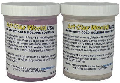 Two-Part Silicone Molding Compound (2 x 10oz jars)
