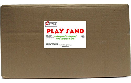 Activa Play Sand, 25-Pound, White