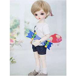SFLCYGGL Boy and Girl Sport Style Dress Up Set, for 1/6 BJD Doll Clothes Casual Wearing Outfits