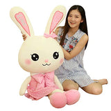 TMROW Bunny Toys Stuffed Animal Original Adorable Soft Plush Toys Rabbit Doll Gift for Kids Mother's Day 30CM