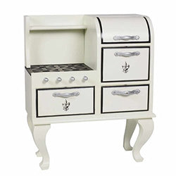 The Queen's Treasures 1930's Style Stove, Kitchen Furniture for 18" Dolls and American Girl Doll