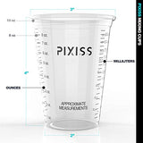 Amazing Clear Cast Resin Epoxy by Alumilite, 20x Disposable Plastic Resin Mixing Cups, Pixiss Mixing Sticks Bundle