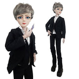 Gambler Boy Men 1/3 SD BJD Doll 60cm 24" Jointed Dolls Toy Figure + Accessory