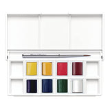 Winsor & Newton Cotman Watercolor Paint Set, Floral 8 Half Pans