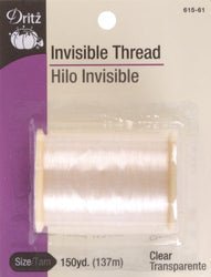 Dritz Invisible Thread, 150-Yard, Clear