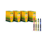 Crayola 4 ct Crayons - 24 boxes per case pack