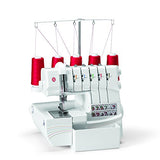 SINGER | Professional 5 14T968DC Serger with 2-3-4-5 Threaded Capability, including Cover Stitch,