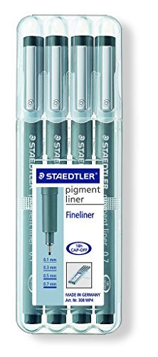 STAEDTLER MARSGRAPHIC LINER WLT4 308-WP4 by Staedtler