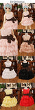 1/4 MSD BJD Dress / Layered dress Outfit Lolita Doll Dollfie Luts / 6 Colors can choose/Dinner Dress